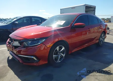 2021 Honda Civic Lx z USA, uszkodzony, nr VIN 2HGFC2F63MH548876